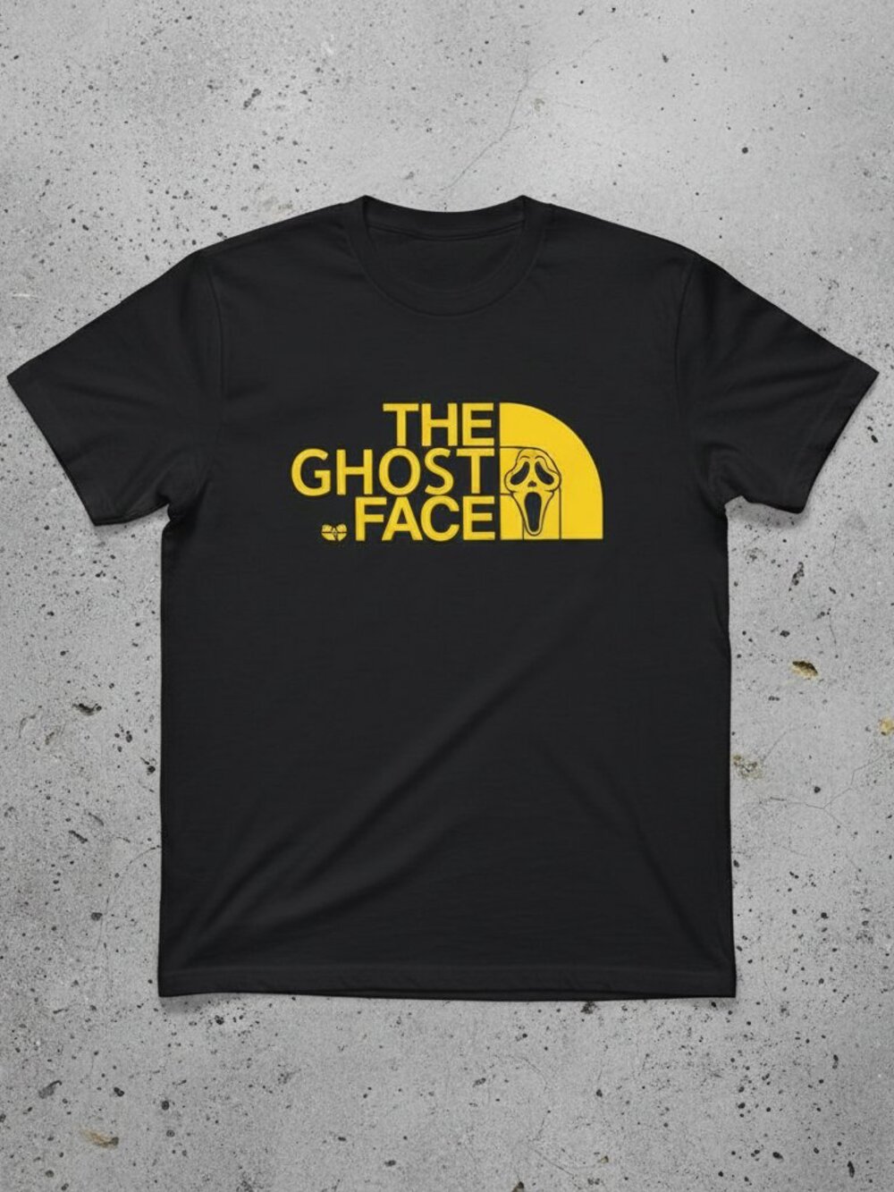 Ghost Face Parody T-Shirt | Horror Movie Inspired Graphic Tee | Halloween Street